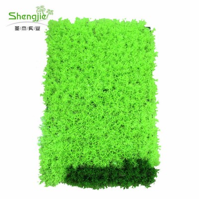 Factory wholesale 60x40cm artificial small grass mat for decoration