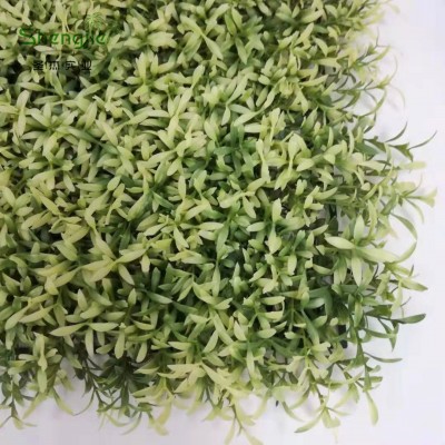 Hot sell 60x40 cm artificial small grass mat for decoration