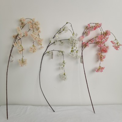 artificial  hanging  cherry blossom flower for sale