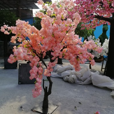 Artificial Small Mini Cherry Blossom  Tree   For Table or Wedding Decoration