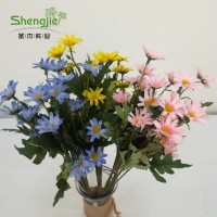 Cheap 34 cm high artificial chrysanthemum flower for decoration