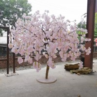 Artificial Small Mini Cherry Blossom  Tree   For Table or Wedding Decoration