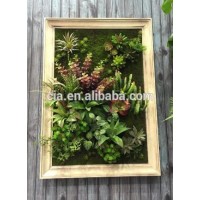 Good sell atificial plants fake grass wall art