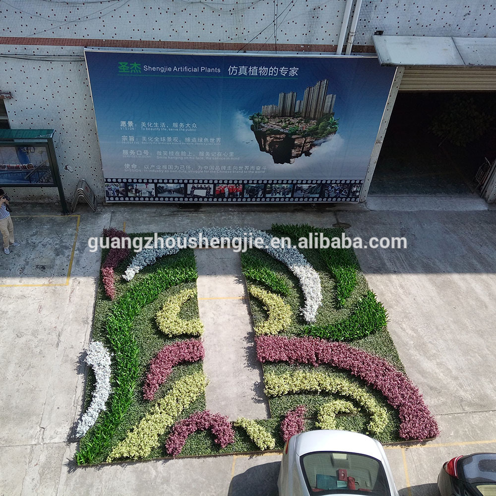 decorative artificial plant wall