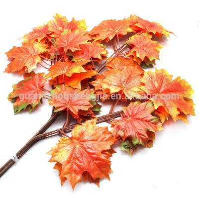 Hot Sell Home Artificial Maple Leaves for Decoration