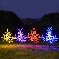 Color Changing Led Artificial Cherry Blossom Tree Light