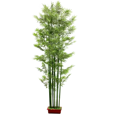 Outdoor Decorative Fake Green Artificial Bamboo Plant