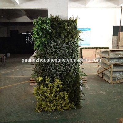 decorative artificial grass plant wall