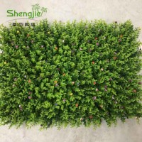 Cheap 60x40 cm artificial Eucalyptus and star grass mat for decoration