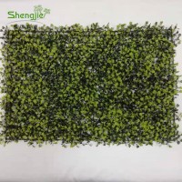 Hot sell 60x40 cm artificial milan grass mat with single layer for decoration